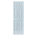 Cheaper one white prime door skin  wood door panel mdf sheet or soild wood door  GO-K03